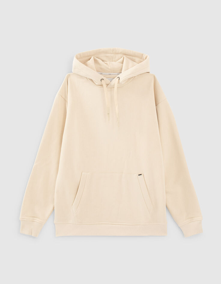 Herrensweatshirt mit Kapuze und K&auml;ngurutasche-1