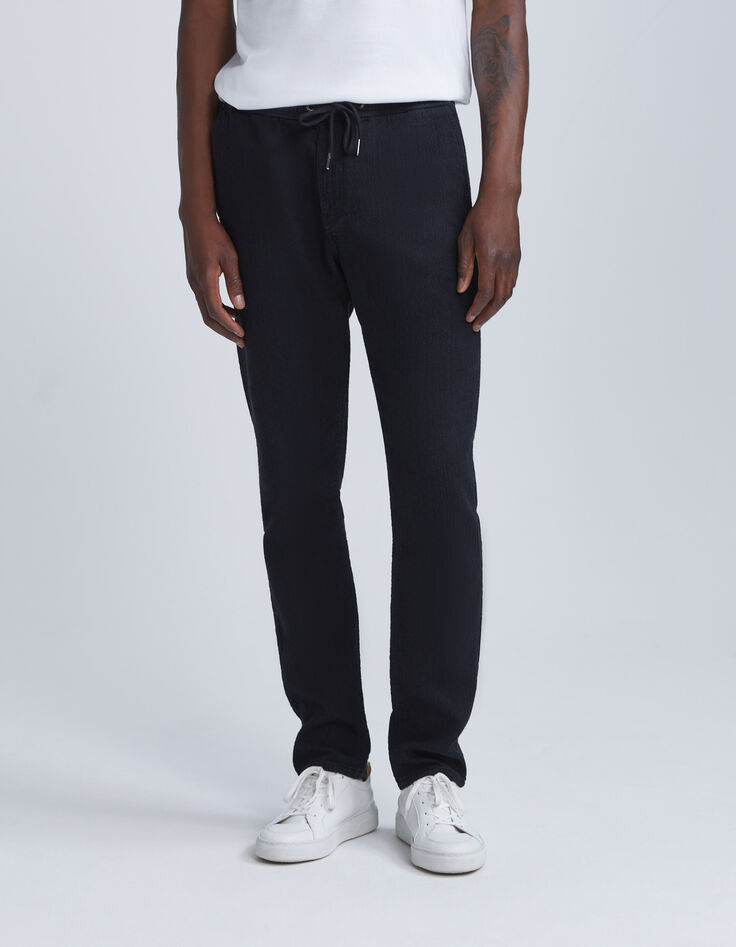 Jogpant cómodo negro Cosy Fleece Hombre-2