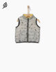 Baby boys' reversible sleeveless jacket -1
