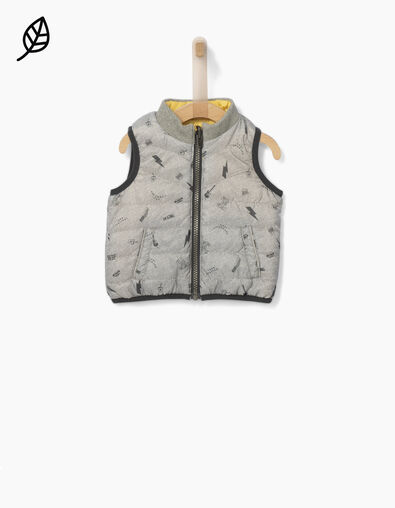 Baby boys' reversible sleeveless jacket  - IKKS