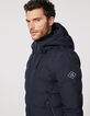 Doudoune longue marine WATERPROOF Homme-4