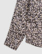 Camisa caqui LENZING™ ECOVERO™ flores invierno niño-5
