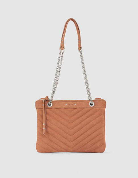 Women’s terracotta PASTEL REPORTER 1440 tote bag
