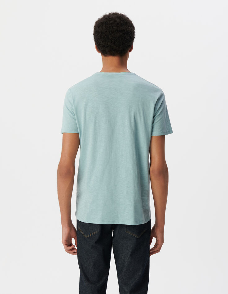 T-shirt L'Essentiel horizon coton bio col rond Homme-3