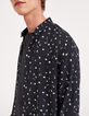 SLIM overhemd MEN rozenprint-2