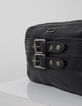 Sac pochette The Messenger boucles métal femme-3