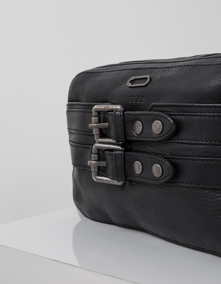 Sac pochette The Messenger boucles métal femme-3