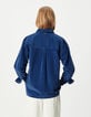 Women’s blue corduroy overshirt-2 Women’s blue corduroy overshirt-2