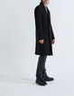 Men’s black Pure Edition double-breasted coat-1