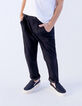 Pantalon de costume cérémonie noir faux-uni garçon-2