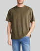 Camiseta army green rizo hombre-1