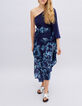 Vestido asimétrico azul cachemira IKKS x GIGEEZ mujer-1 Vestido asimétrico azul cachemira IKKS x GIGEEZ mujer-1