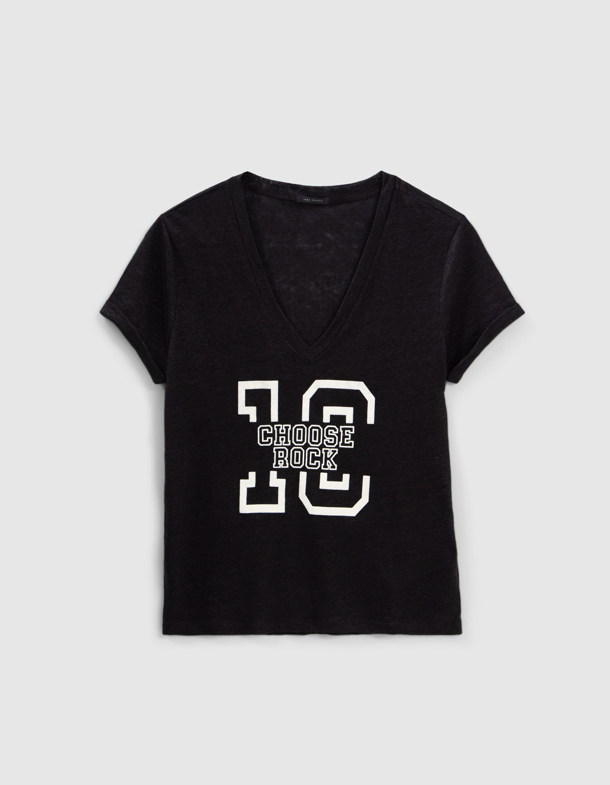 H&m camiseta negra 2025 mujer
