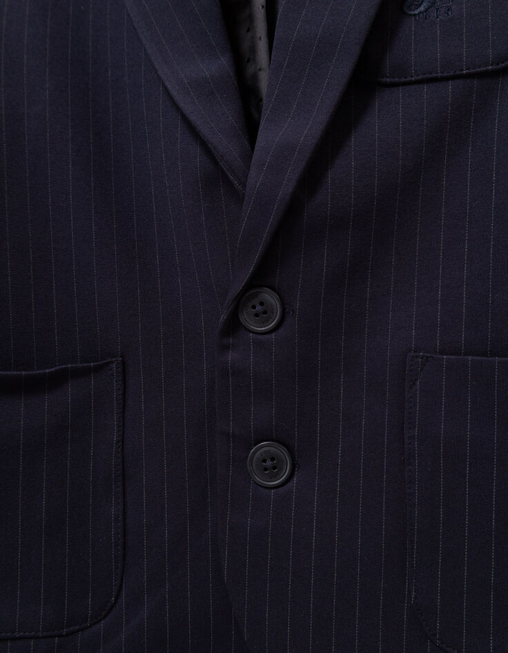 Marine blazer met pinstripes jongens-5