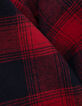 Sobrecamisa cuadros rojo azul capucha extraíble niño-9
