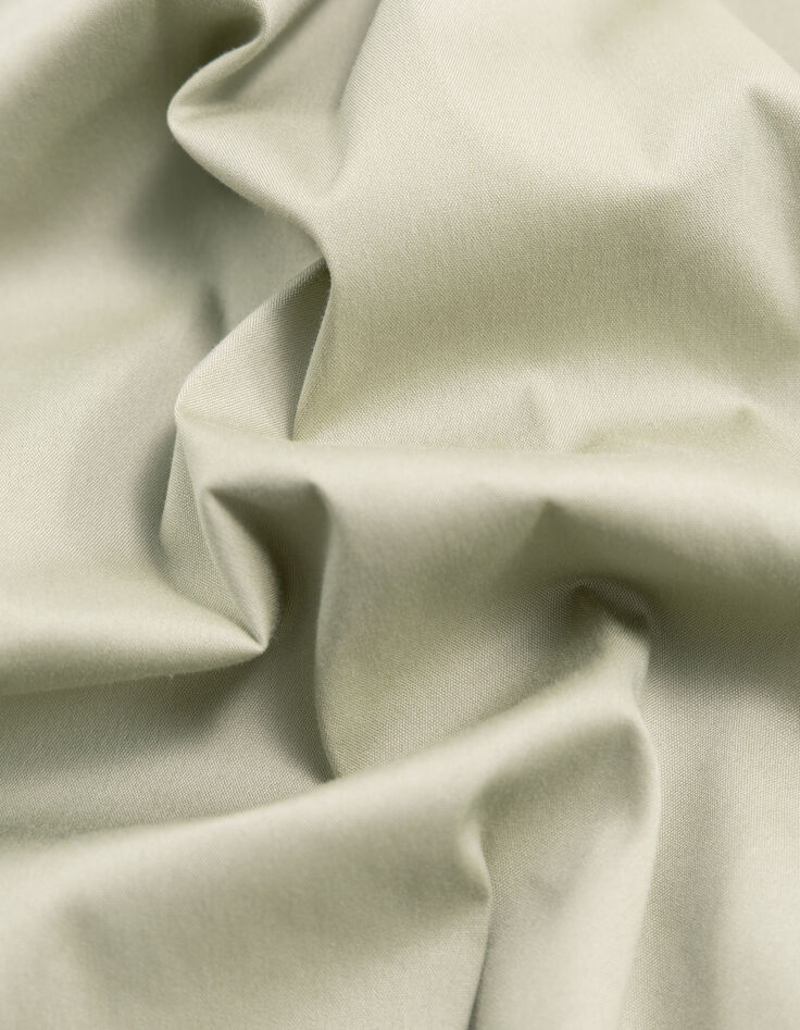 Men’s khaki poplin SLIM shirt-6