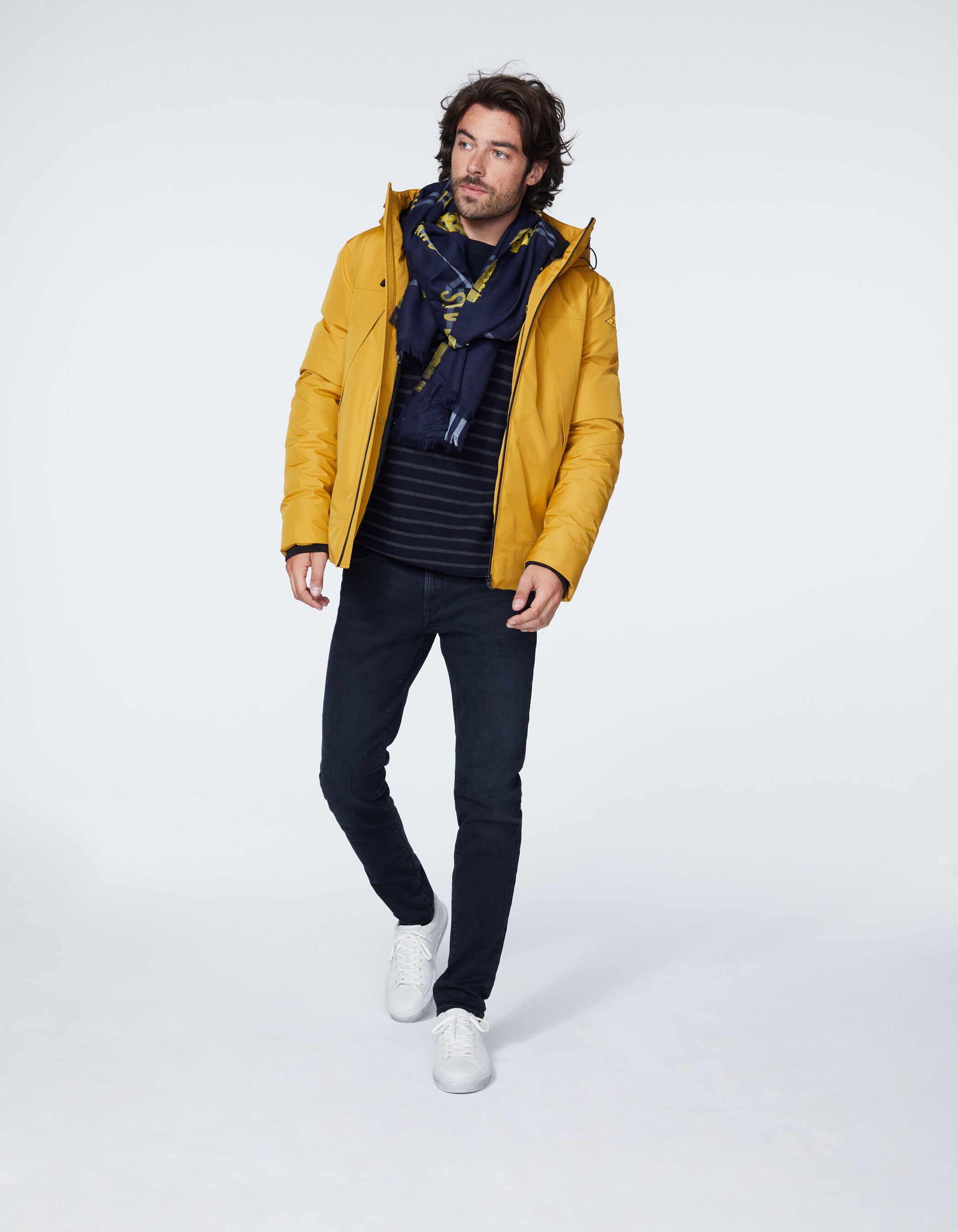 Doudoune ikks jaune discount