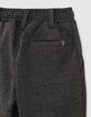 Pantalon gris chin&eacute; maille motif carreaux gar&ccedil;on-5