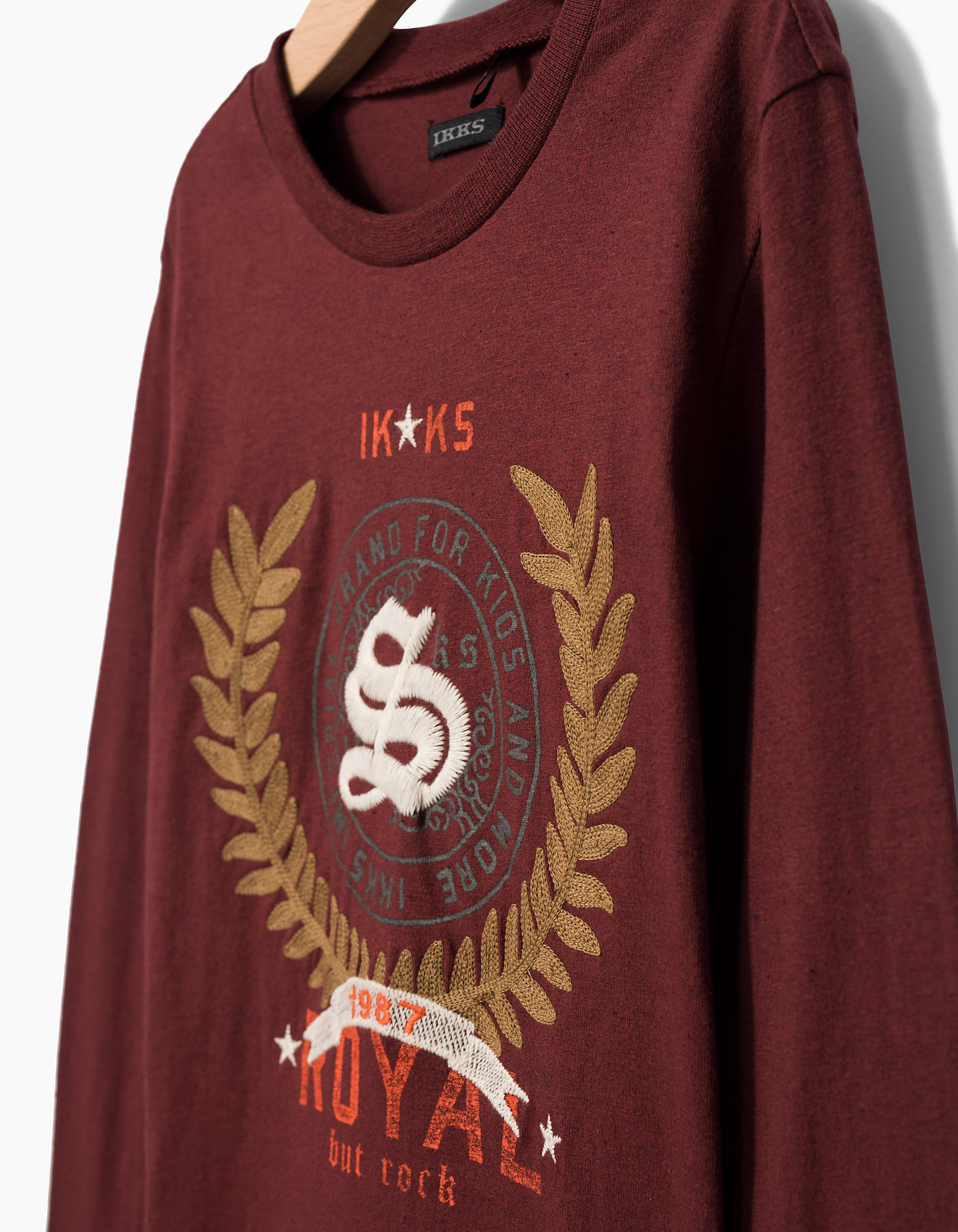Boys plum T shirt