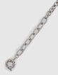 Rockige Damenarmband mit Ketten-2