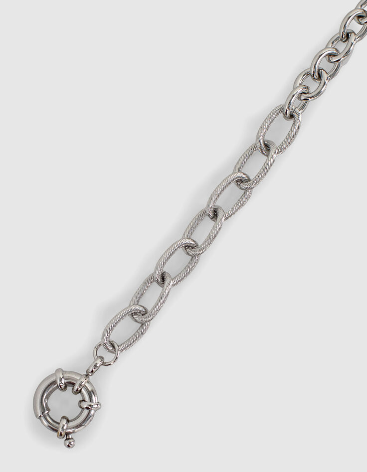 Rockige Damenarmband mit Ketten-2