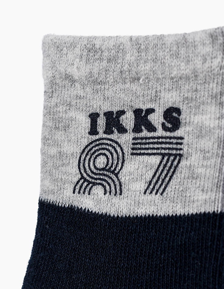 Socken, Marineblau und Türkis, für Babyjungen -3 Socken, Marineblau und Türkis, für Babyjungen -3