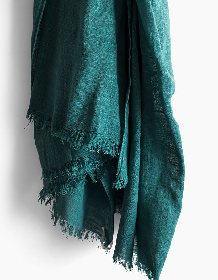 Women’s tie/dye print 100% cotton scarf - IKKS