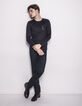 Tee-shirt noir homme-2