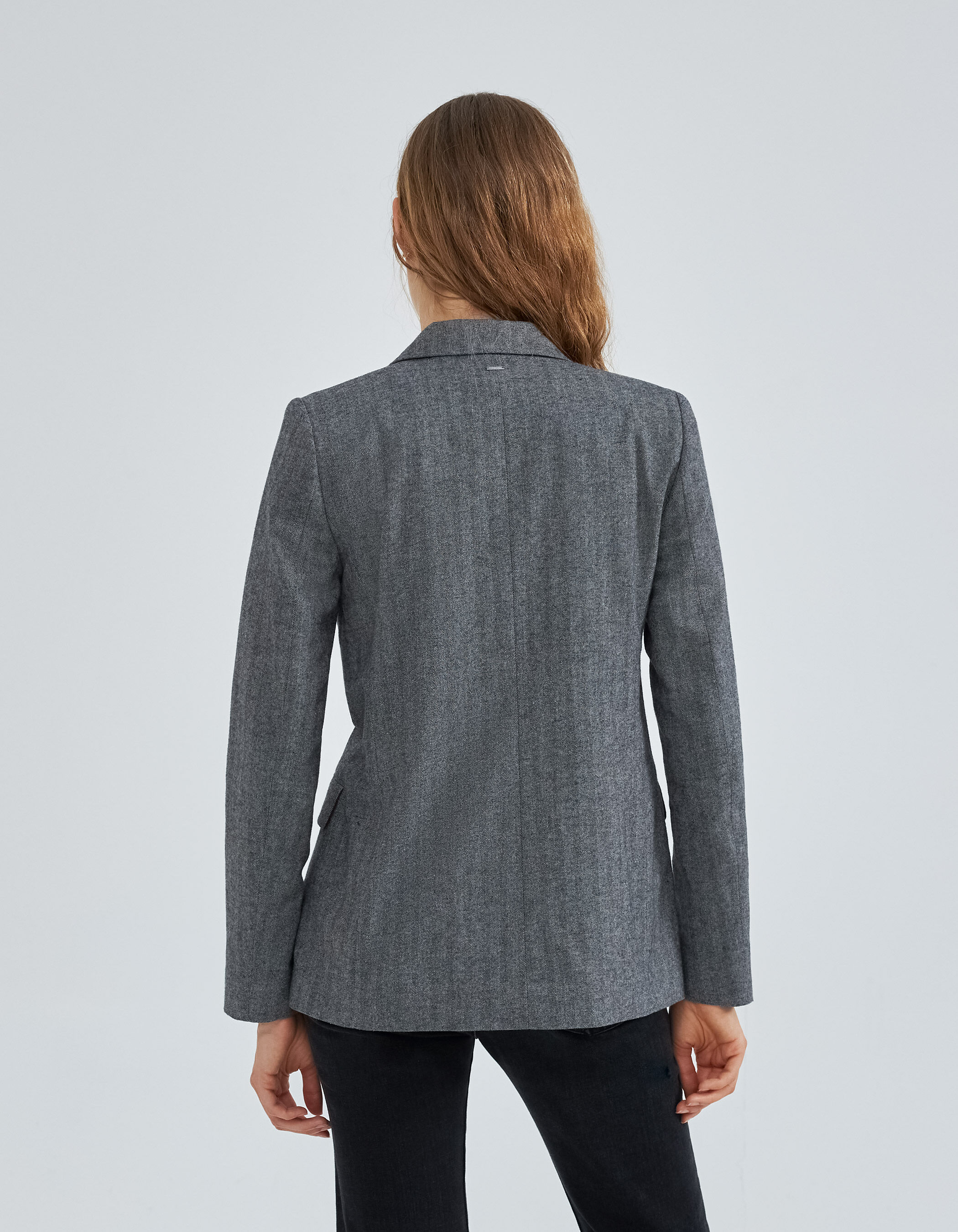 Women s herringbone suit jacket