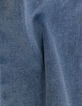 Blaue LARGE-Mädchenjeans mit Schalgürtel-10