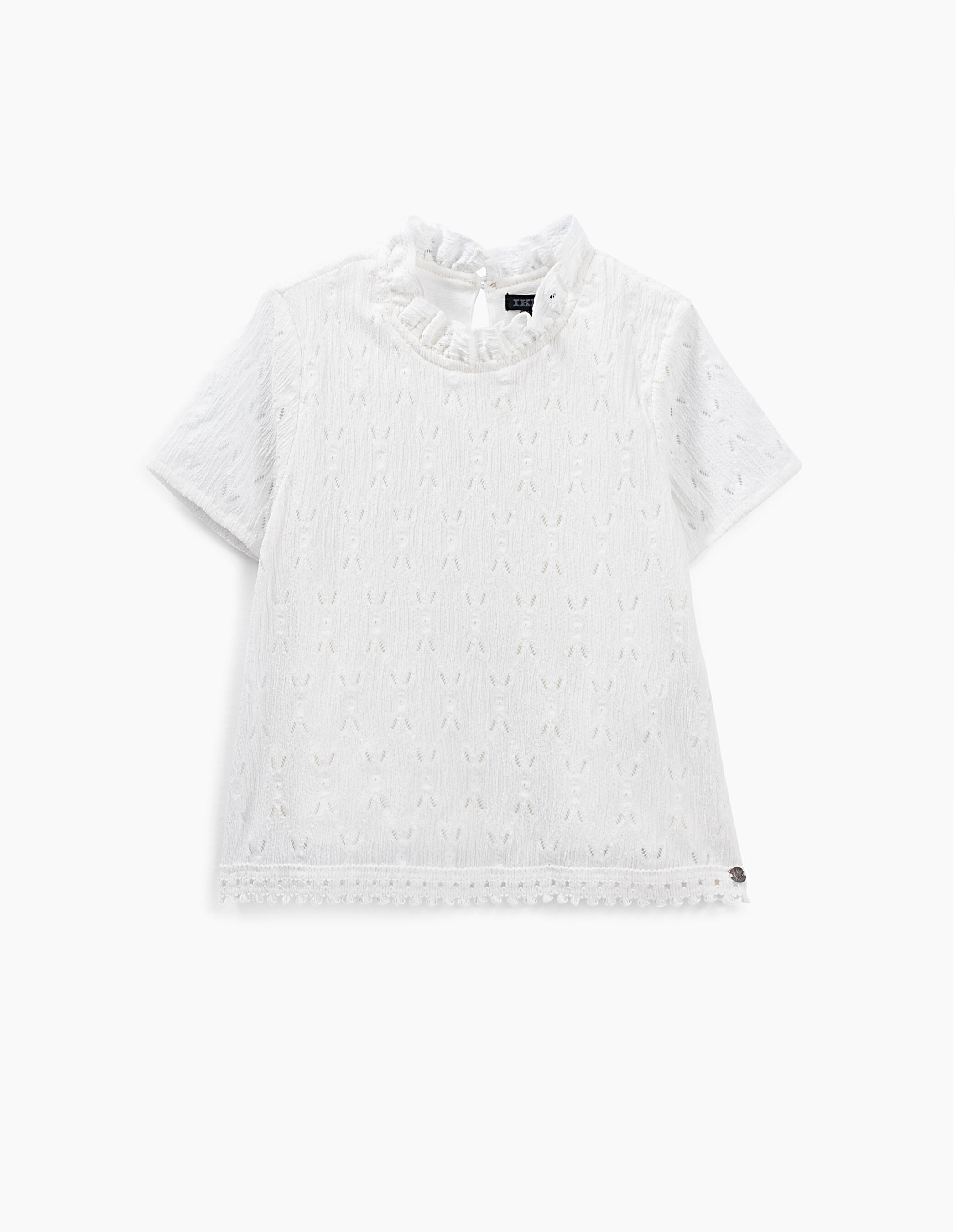 Tee shirt dentelle fille new arrivals