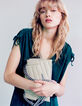THE 1. bag SEASONALS – Women's chalk quilted leather M bag-8