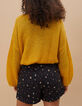 Pull mimosa tricot mohair mélangé I.Code-3