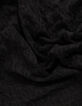 Schwarzes Damen-T-Shirt, V-Schnitt, transparentes Leomotiv-6