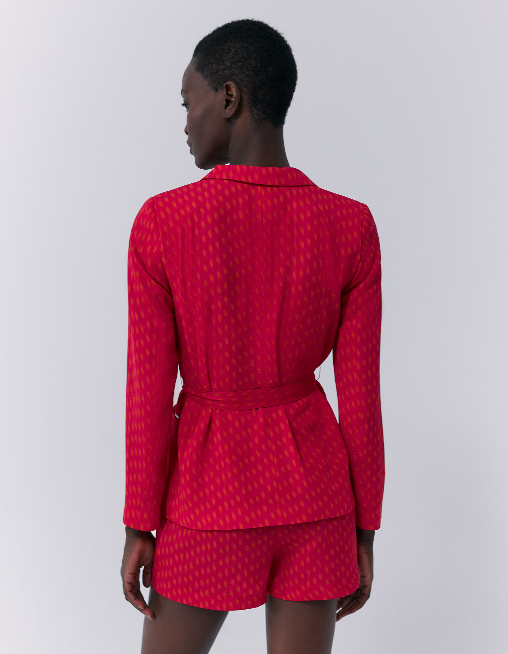 Blazer imprimé femme hot sale