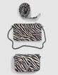 Le 111 ZEBRA écru toile motif zébré Femme-7