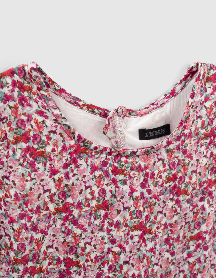 Top fucsia floral niña-3