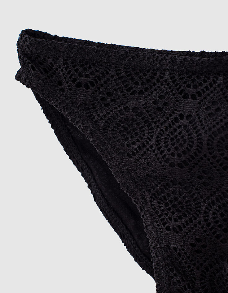 Zwarte bikini in kant meisjes-5