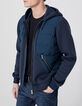 Sous-doudoune acier bi-mati&egrave;re Homme-2