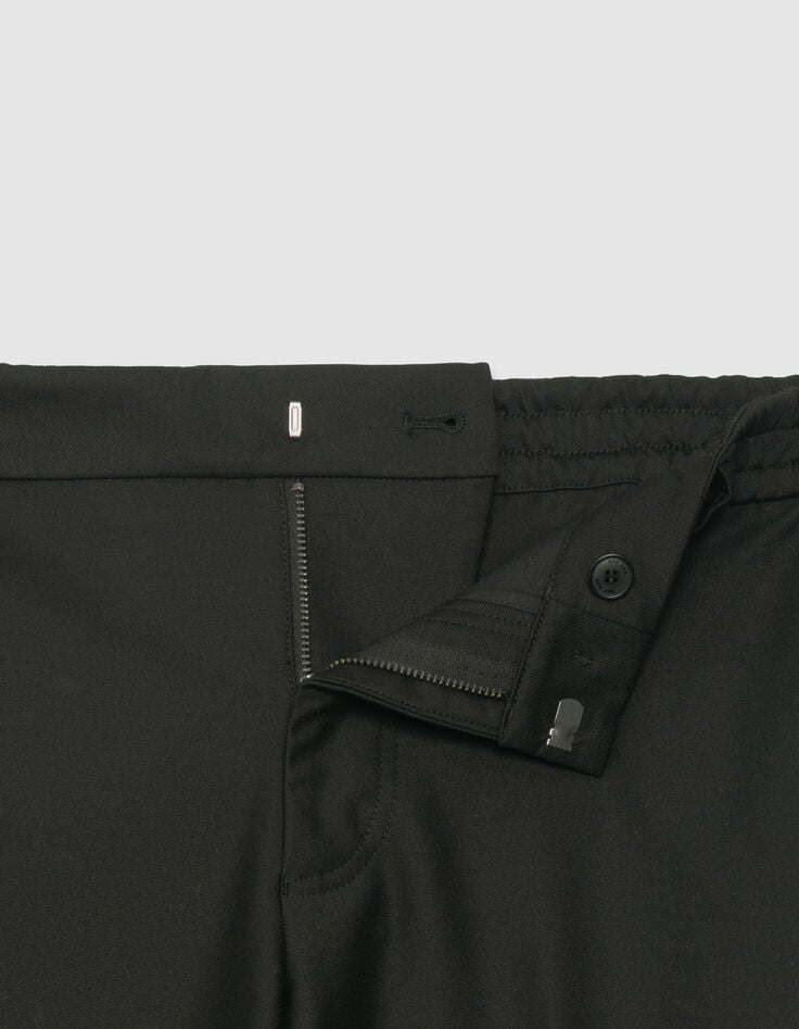 Men’s black ULTRA MOBILITY suit trousers-5 Men’s black ULTRA MOBILITY suit trousers-5