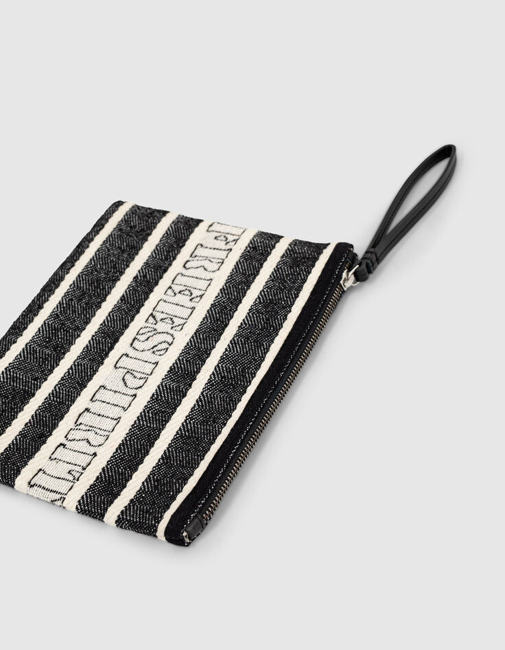 The Skipper Pocket negro mensaje mujer-2