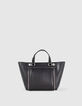 Women’s quilted chevron METALLIC MEDIUM 1440 tote bag-3