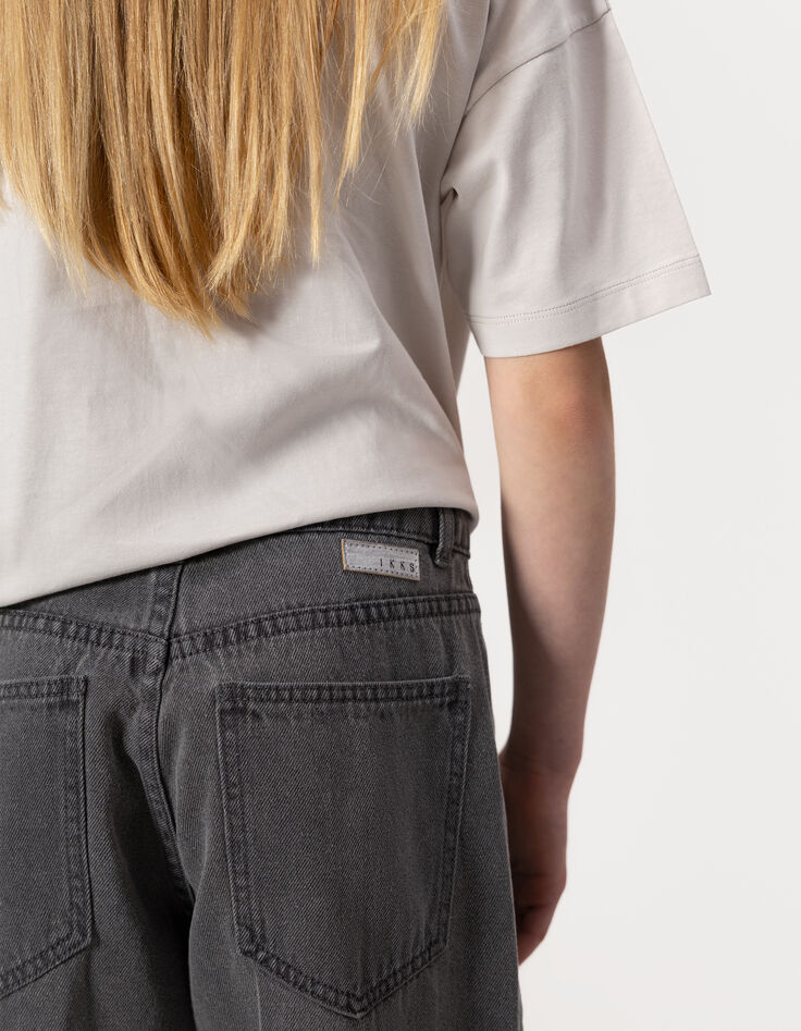 Girls’ grey gaucho jeans-3