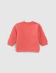 Sudadera roja casco alado bebé niño-3