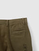 Boys’ khaki chevron combat trousers-7
