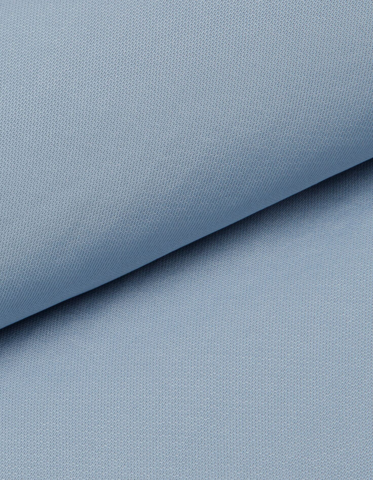 Women's satin sky blue sleeveless maxi dress-9