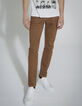 Men’s tobacco SLIM chinos-2