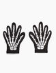 Schwarzes M&auml;dchenkleid mit abnehmbaren Handschuhen Halloween-8