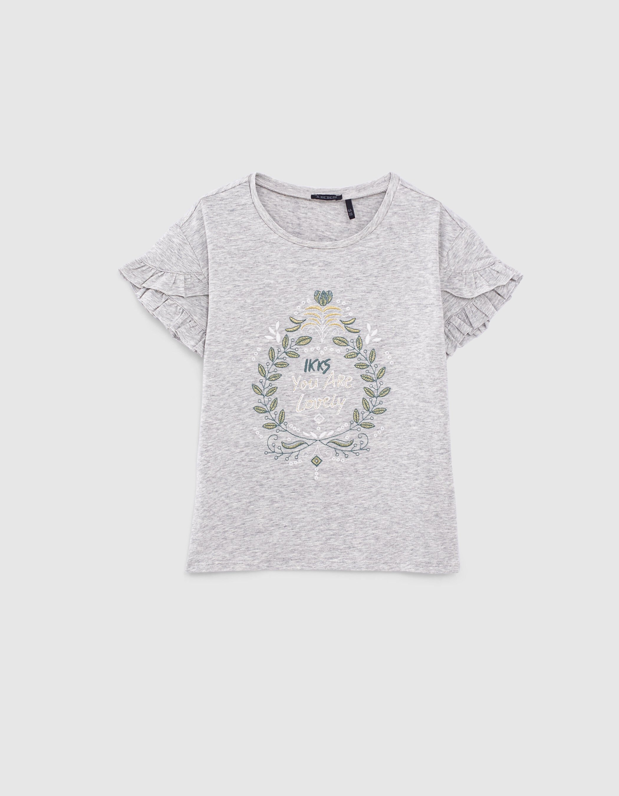 ladies grey marl t shirt