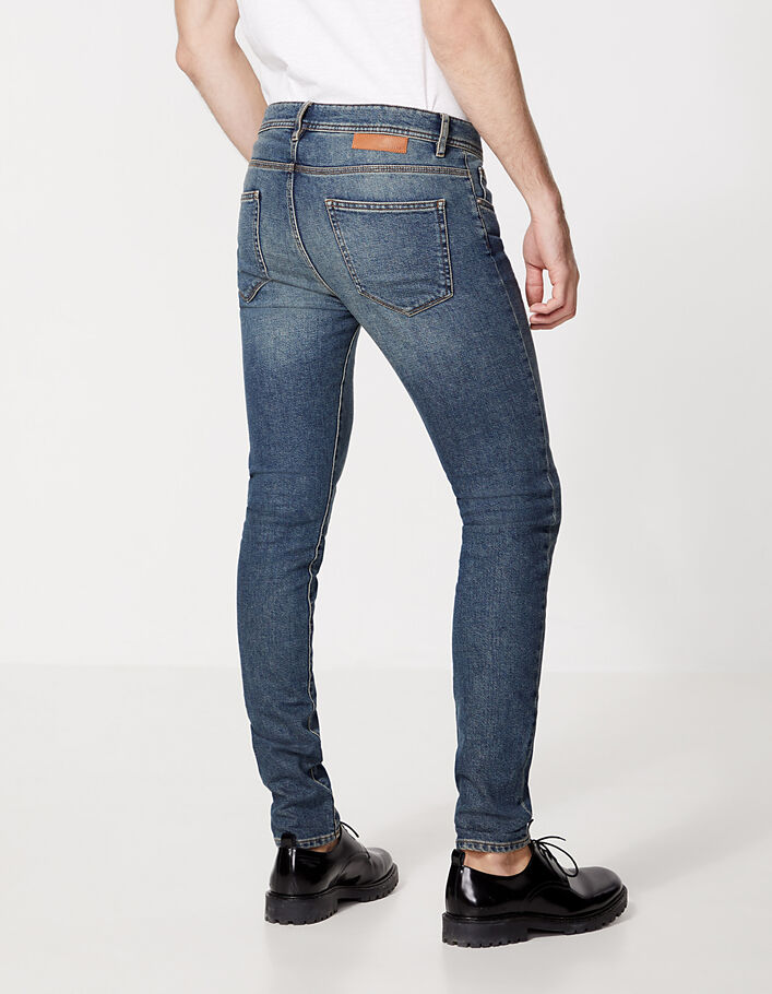 Inktblauwe SLIM fit jeans Heren-3
